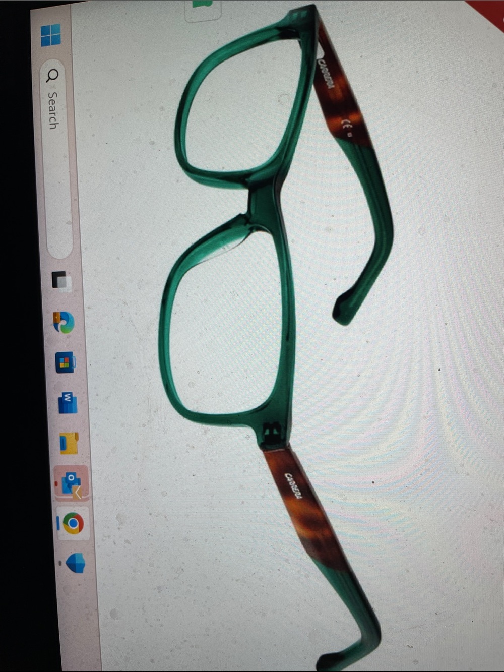 Carerra Green and Tortoiseshell bzy Glasses - like new